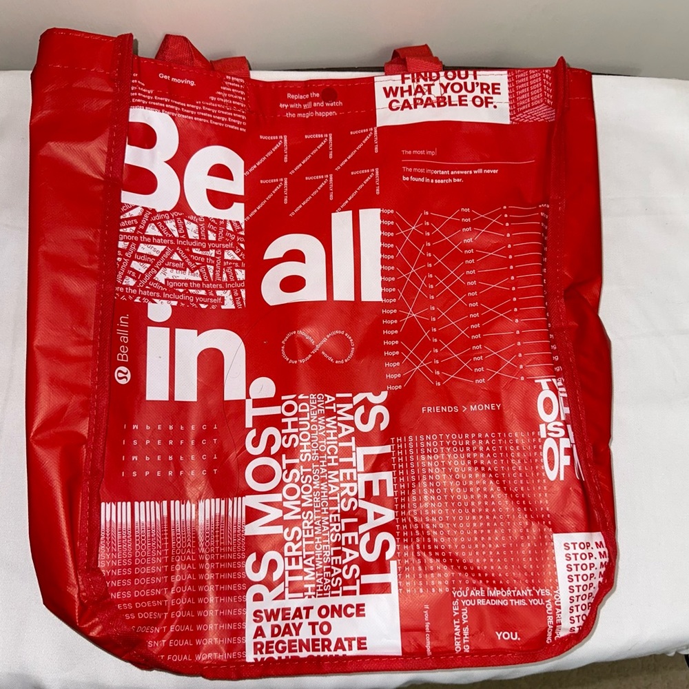 Lululemon bag large